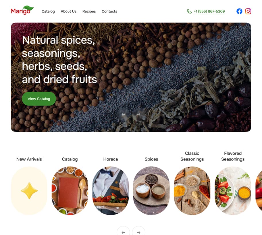 Mango - Branding, Web Design, CMS