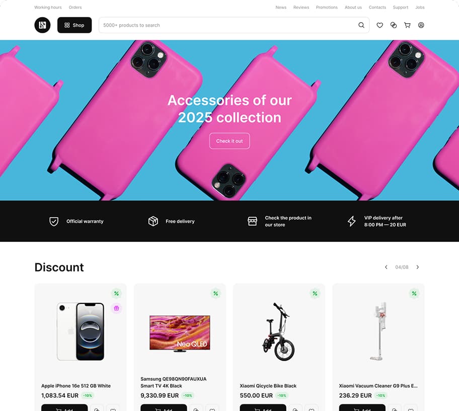 Zaplo Market - Web Design, DEV
